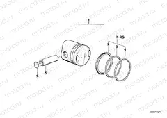 Piston, single components