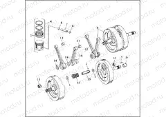 PISTONS, CONNECTING RODS & FLYWHEELS