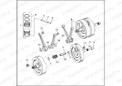 PISTONS, CONNECTING RODS & FLYWHEELS