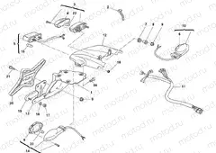 PLATE HOLDER - REAR LIGHT
