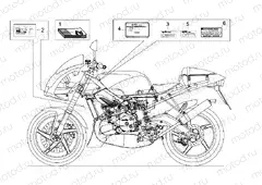 Plate set and handbook