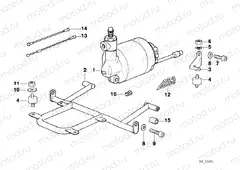 Pressure modulator ABS I