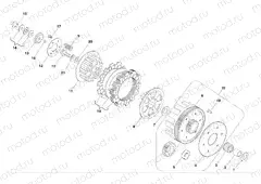 PRIMARY DRIVE - CLUTCH