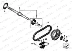 Primary shaft