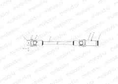 PROP SHAFT - A02CB50FC (4974857485B04) | PROP SHAFT - A02CB50FC (4974857485B04)