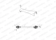 PROP SHAFT - A04CL50AA (4975687568A13) | PROP SHAFT - A04CL50AA (4975687568A13)