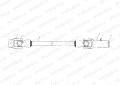 PROP SHAFT - A99CH45IA (4949154915B004) | PROP SHAFT - A99CH45IA (4949154915B004)