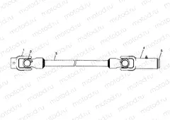 PROP SHAFT - W98CH50A (4945714571b006) | PROP SHAFT - W98CH50A (4945714571b006)