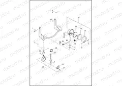 PURSUIT LAMPS & TURN SIGNALS, FRONT