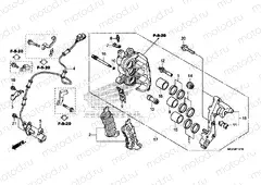 R. FRONT BRAKE CALIPER