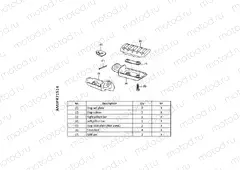 R71-22-54 COMFORTABLE PILLION STEP