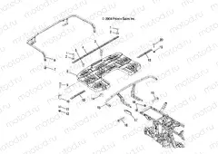 RACK MOUNTING | RACK MOUNTING, REAR - A05MH76AC/AT/AU/AW (4994169416A06)