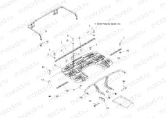 RACK MOUNTING | RACK MOUNTING, REAR - A07MH76FA (49ATVRACKMTG800EFI)