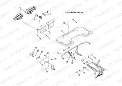 RACK | RACK, REAR and TAILLIGHTS - A05CA32EA (4999200489920048A06)