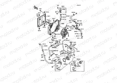 Radiator(-EX250F-004010)