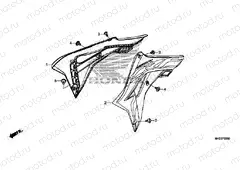 RADIATOR SHROUD (CRF450R)