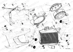RADIATOR, WATER, LH » COOLING SYSTEM
