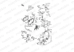 Radiator(ZX500B-000651-)