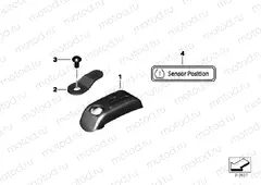 RDC sensor for front wheel