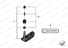 RDC SENSOR FOR REAR WHEEL