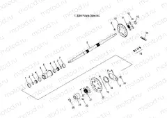 REAR AXLE and HOUSING - A04GJ50AA/AB/AC/AD (4995119511B07) | REAR AXLE and HOUSING - A04GJ50AA/AB/AC/AD (4995119511B07)