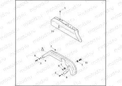 REAR BELT GUARD