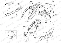 Rear body