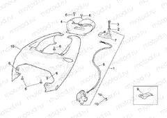 Rear body - Rear fairing