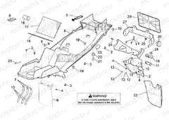 Rear body - Undersaddle
