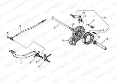 Rear brake