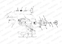 Rear Brake Assembly 4x4-Updated 4/89 (49173717370032) | Rear Brake Assembly 4x4-Updated 4/89 (49173717370032)