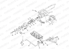 REAR BRAKE ASSEMBLY Scrambler W957840 (4927252725C004) | REAR BRAKE ASSEMBLY Scrambler W957840 (4927252725C004)