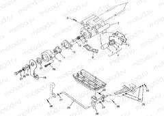 REAR BRAKE ASSEMBLY SWEDISH 4x4 400L S948140 (4926912691C005) | REAR BRAKE ASSEMBLY SWEDISH 4x4 400L S948140 (4926912691C005)