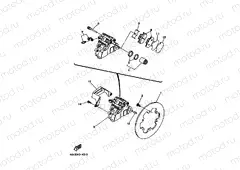 REAR BRAKE CALIPER