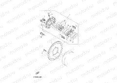 REAR BRAKE CALIPER