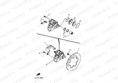 REAR BRAKE CALIPER