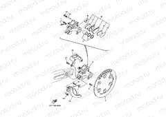 REAR BRAKE CALIPER