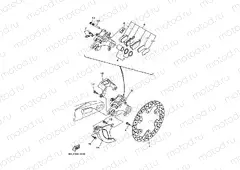 REAR BRAKE CALIPER