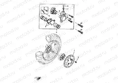 REAR BRAKE CALIPER
