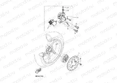 REAR BRAKE CALIPER