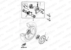 REAR BRAKE CALIPER