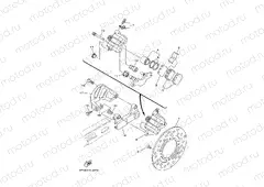 REAR BRAKE CALIPER