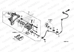 REAR BRAKE CALIPER