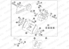 REAR BRAKE CALIPER