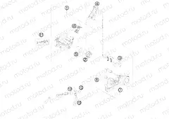 REAR BRAKE CALIPER