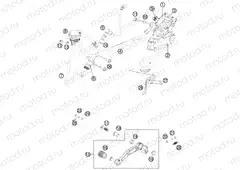 REAR BRAKE CALIPER