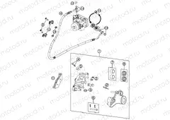REAR BRAKE CALIPER