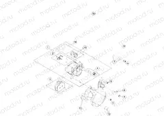 REAR BRAKE CALIPER