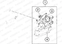REAR BRAKE CALIPER