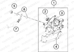 REAR BRAKE CALIPER